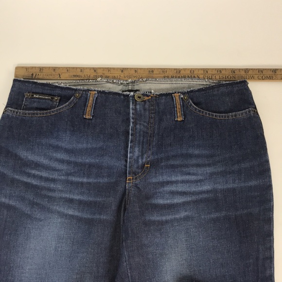 dolce gabbana jeans vita bass women’s boot cut jeans size 34 - Picture 6 of 12